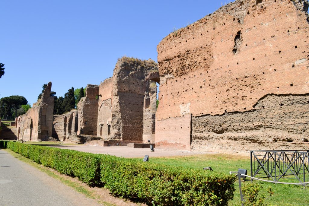Italy, Rome, Caracalla baths